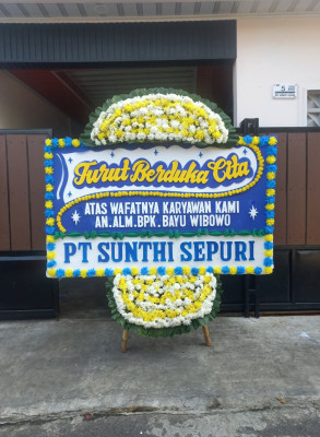 Papan Bunga Duka di Boyaoge
