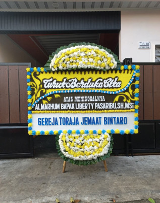 Papan Bunga Duka di Boyaoge